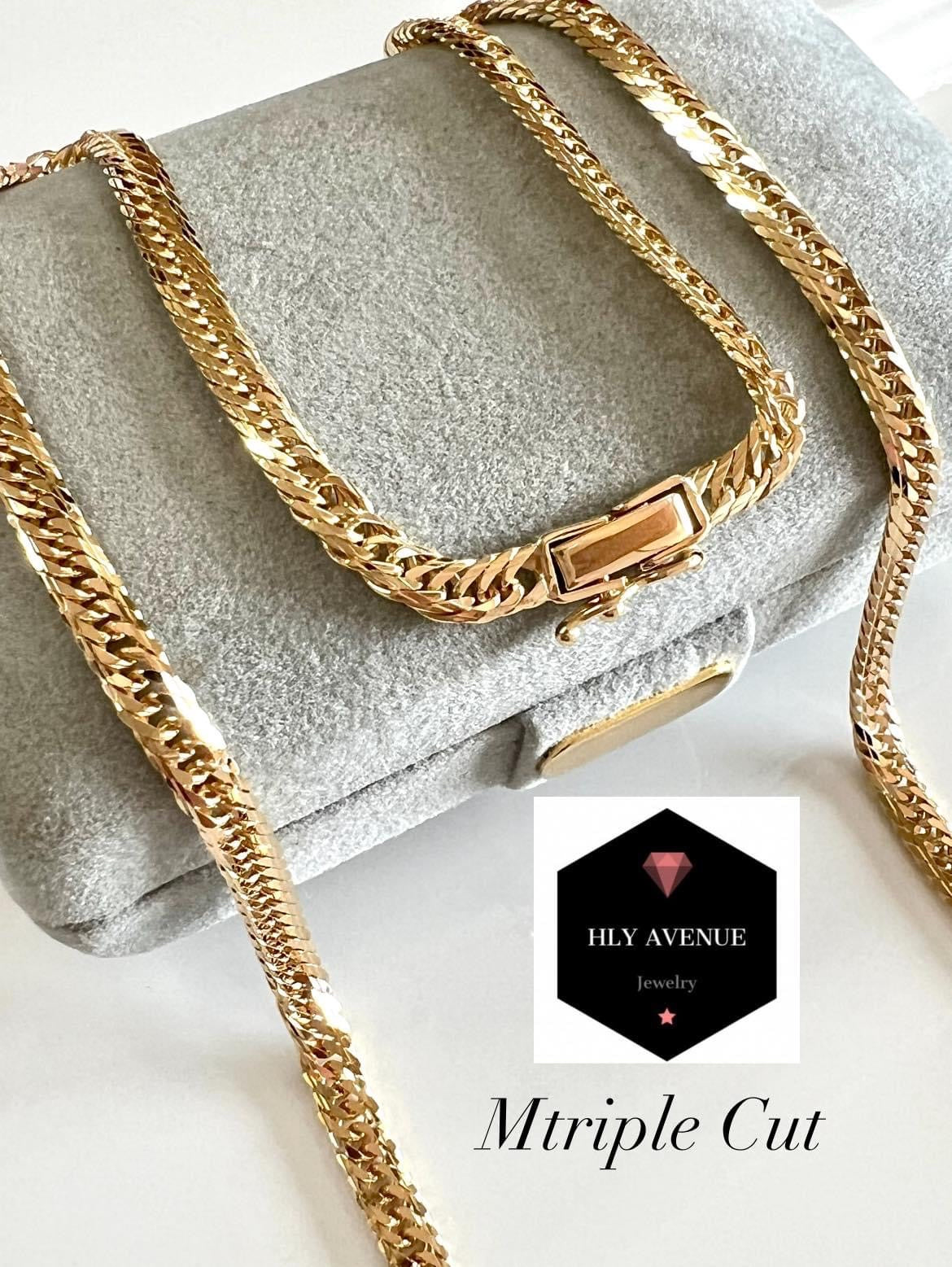 K18 Japan Gold MTriple Cut Kihei 50CM(20g) – HLY Avenue Jewelry