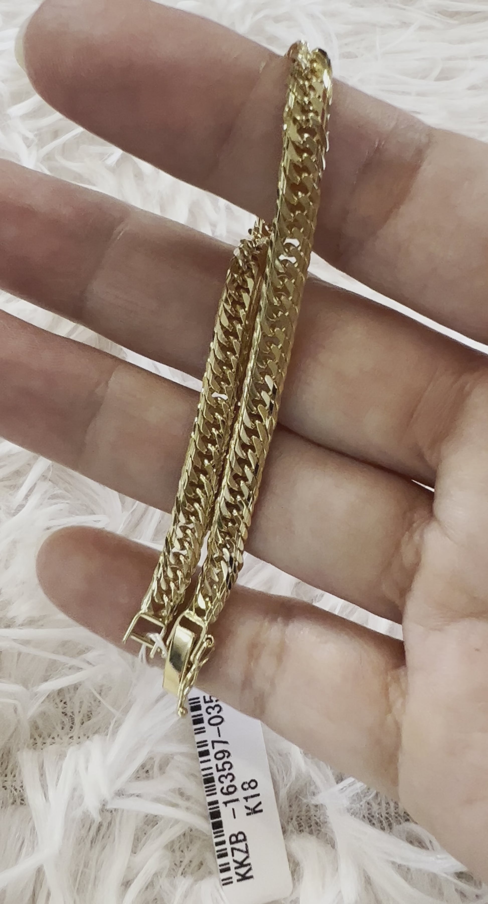 K18 Japan Gold Mcut Kihei 17CM (10G) – HLY Avenue Jewelry