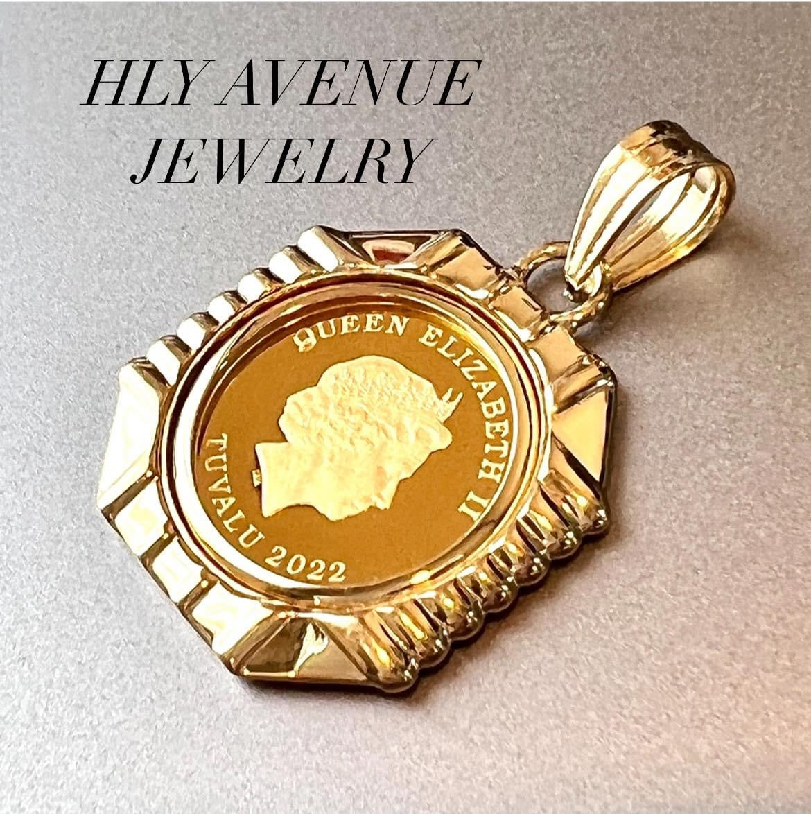 Horse/Elizabeth 24k/18k Japan Gold Pendant – HLY Avenue Jewelry 